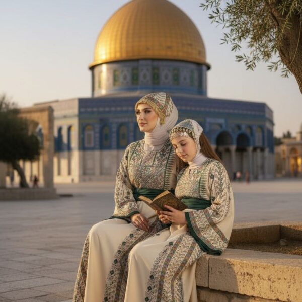 ثوب بيت لحم البيج